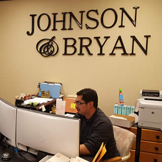 Johnson and Bryan Office Pic